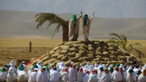 واقعه غدیر در چوار بازسازی می‌شود