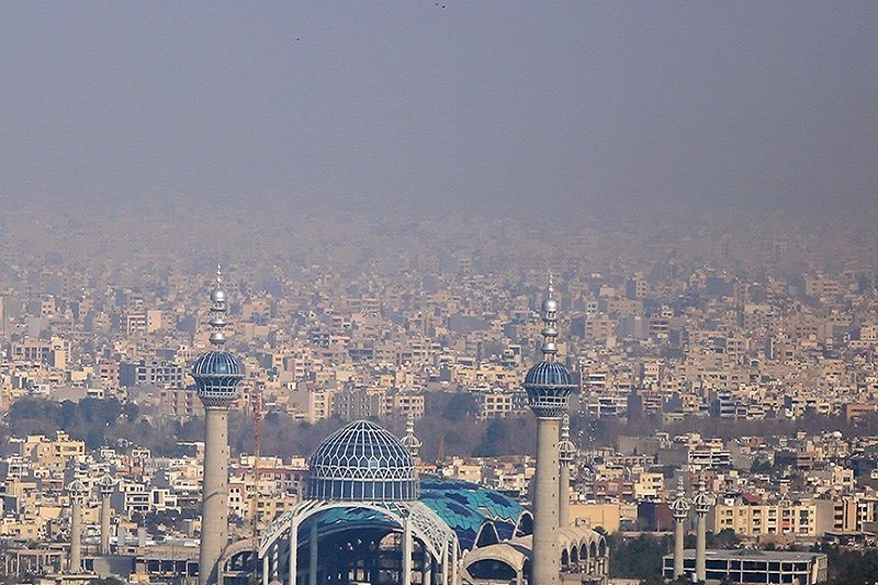 هوای اصفهان در مرز ناسالم برای گروه‌های حساس