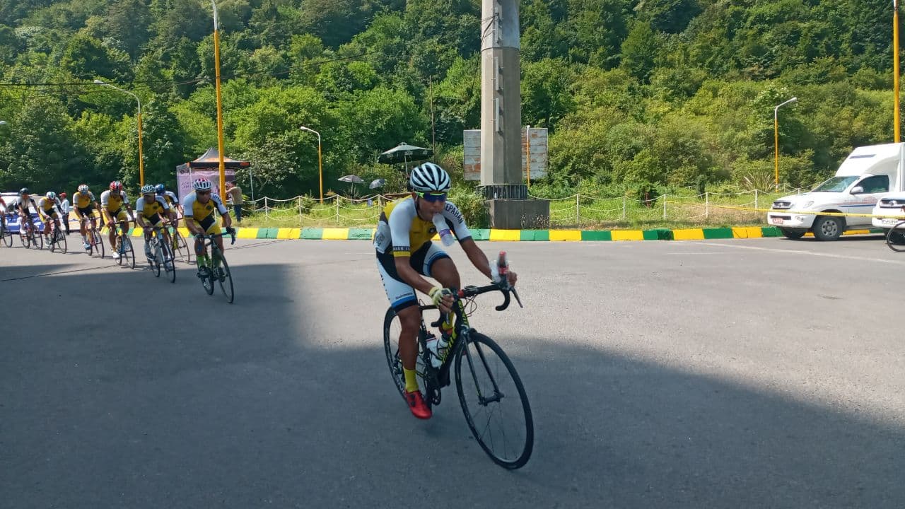 معرفی قهرمان دوچرخه سواری تایم تریل کشوری در چالوس