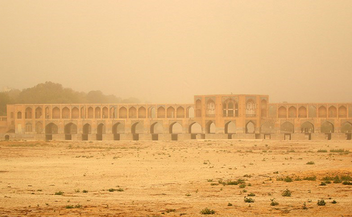 ناپایداری جوی در اصفهان