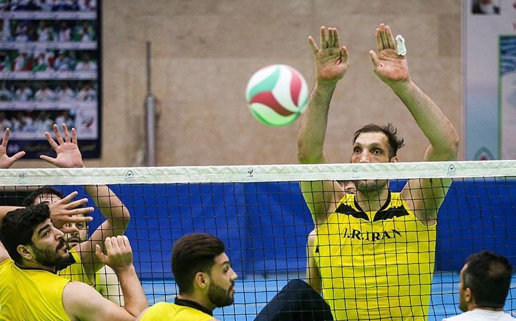 همگروهی والیبال نشسته ایران با تیم‌های برزیل، چین و آلمان