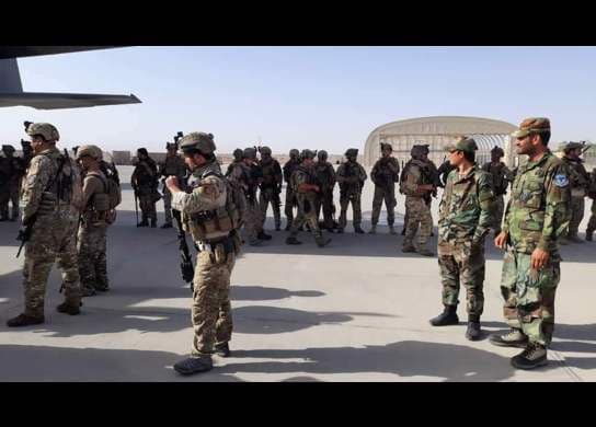 اعزام نیرو‌های تازه نفس به شهر هرات افغانستان