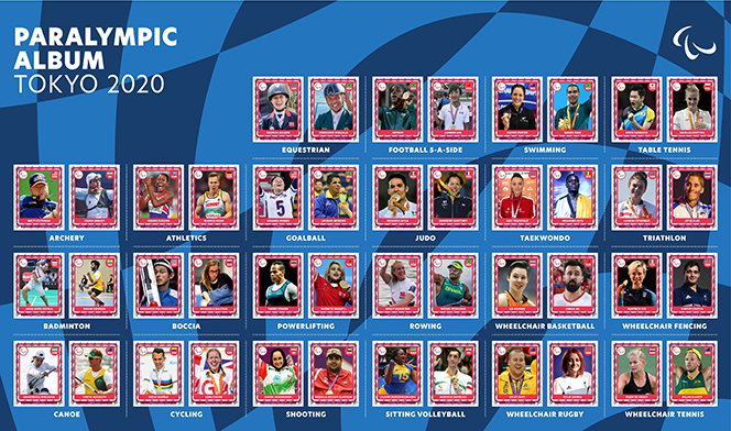 آلبوم چهره‌های پارالمپیک توکیو ۲۰۲۰ تکمیل شد