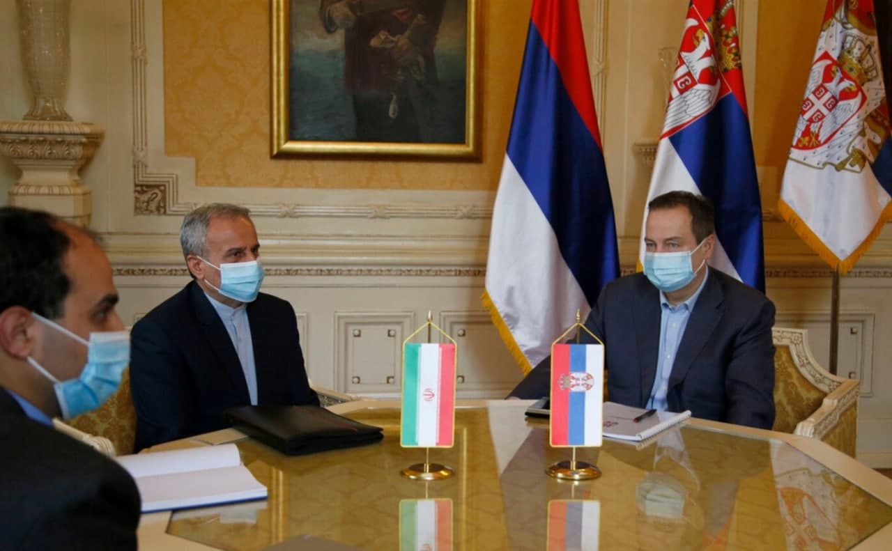 حضور فرستاده ویژه رئیس جمهور صربستان در مراسم تحلیف