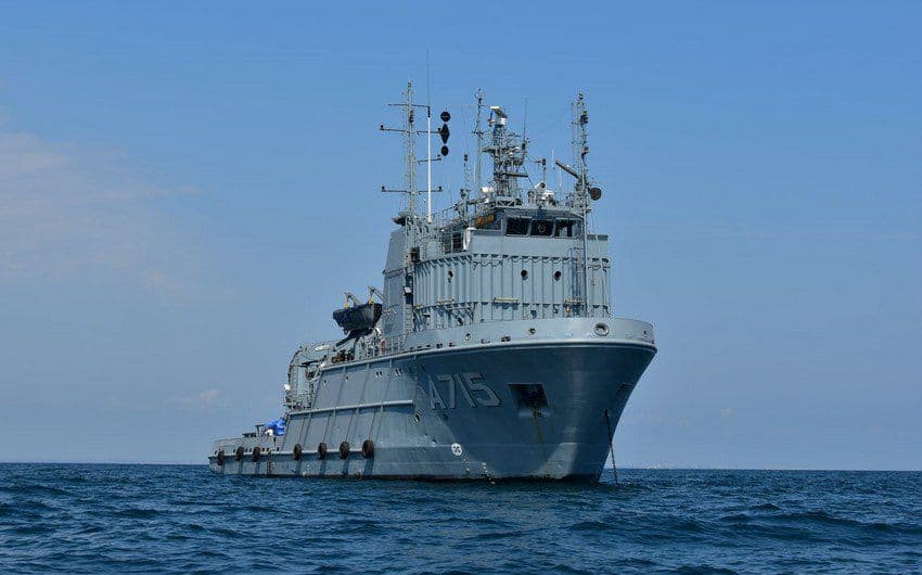 شرکت جمهوری آذربایجان در مانور نظامی دریای سیاه
