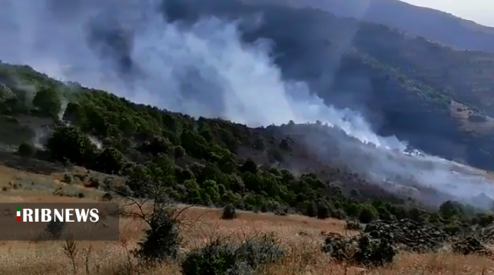 مهار آتش جنگل‌های ارسباران، در مرحله لکه گیری