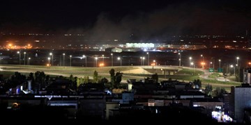 حمله پهپادی به پایگاه نظامیان آمریکایی در اربیل