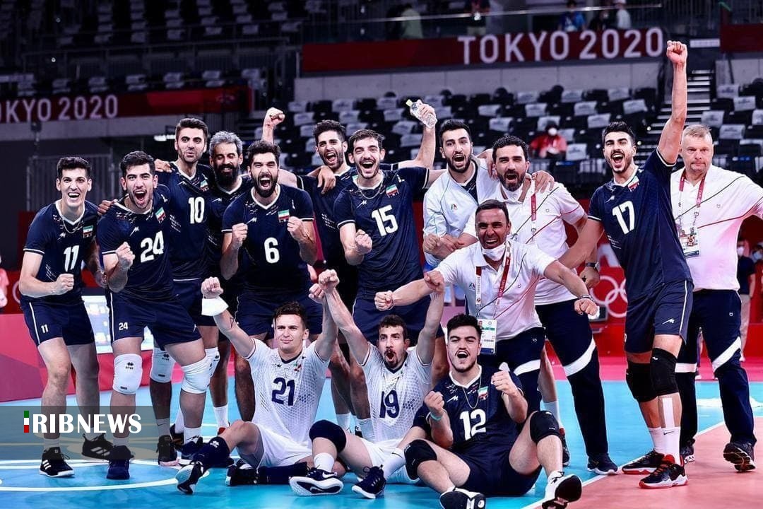 پیروزی مقتدرانه والیبال ایران برابر لهستان در المپیک توکیو