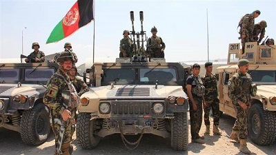 استقرار نیرو‌های امنیتی در غرب کابل