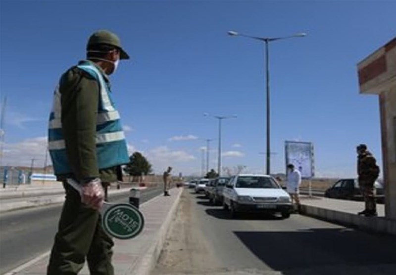 مسدود شدن مسیر‌های ورودی به شهرستان البرز