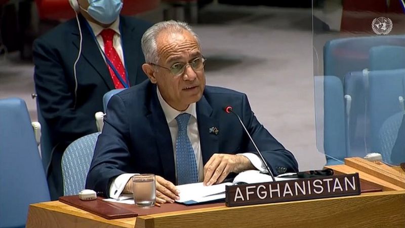 نگرانی نماینده افغانستان در سازمان ملل از وضعیت کابل