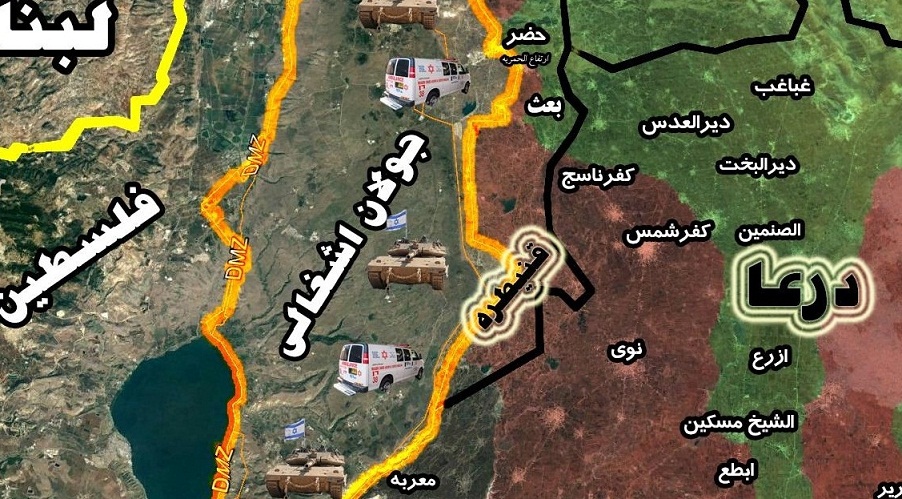 حمله موشکی رژیم صهیونیستی به حومه قنیطره در سوریه