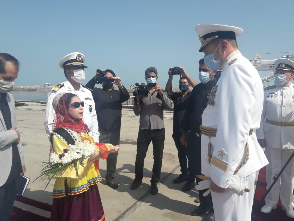 ورود آخرین ناوگروه به آب های ایران برای شرکت در جام دریا
