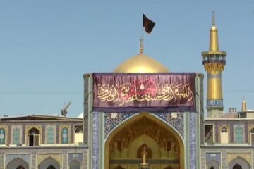 برگزاری عزاداری شهادت سید و سالار شهیدان در حرم مطهر رضوی