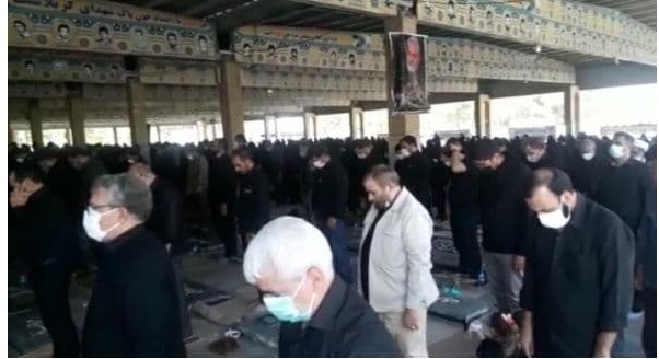 اقامه نماز ظهر عاشورا در کرمانشاه