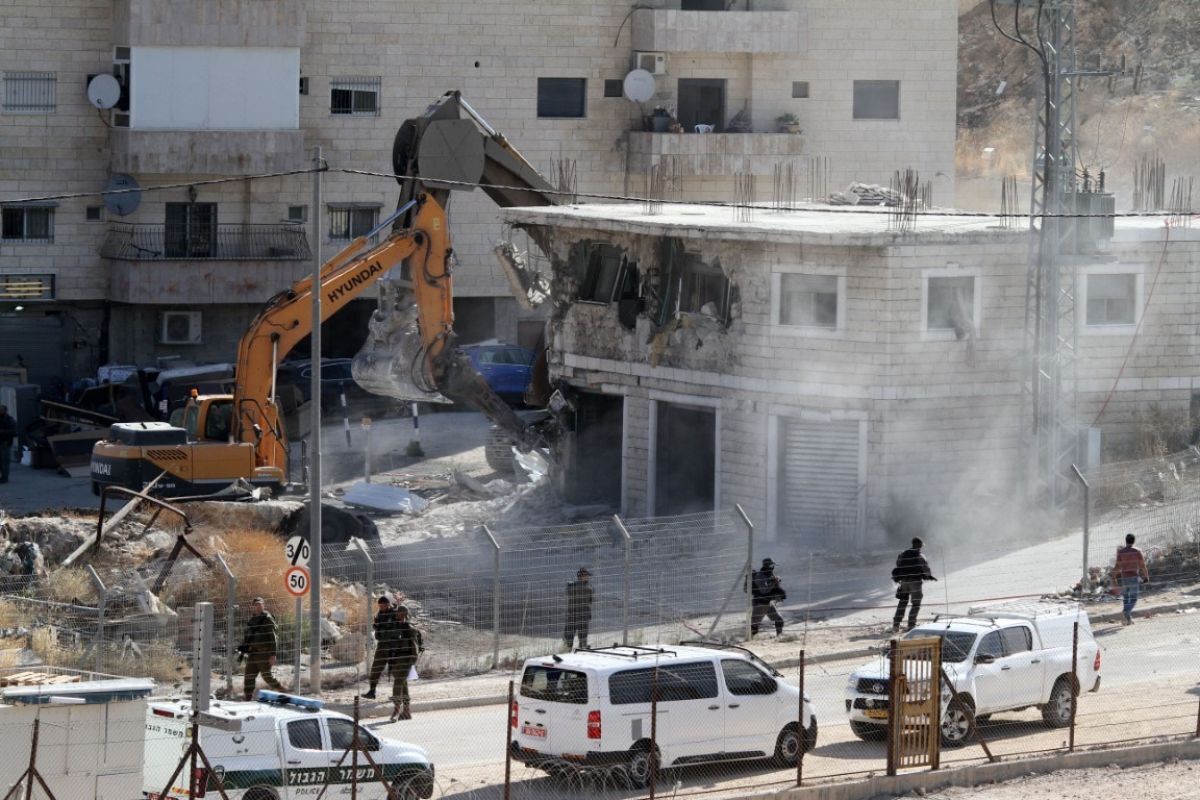 تخریب خانه یک فلسطینی در قدس اشغالی