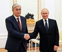 دیدار روسای جمهور قزاقستان و روسیه