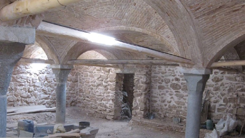 مرمت حمام تاریخی اخوت در نجف‌آباد