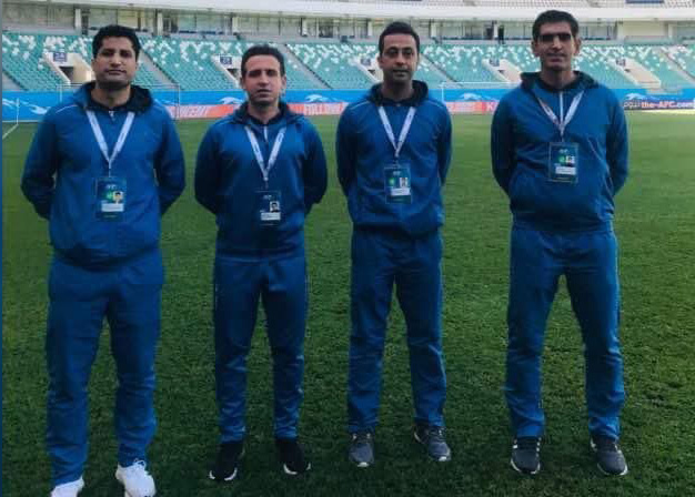 قضاوت تیم داوری ایرانی در لیگ قهرمانان آسیا