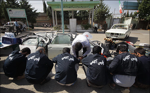 انهدام باند سارقان لوازم خودرو در تهران