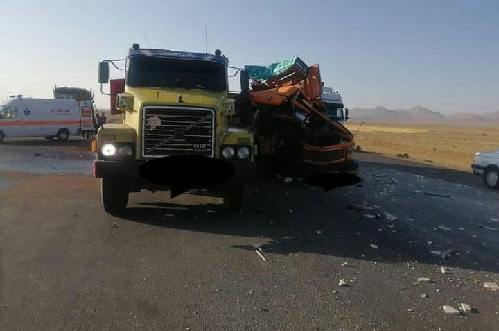 حادثه در محور آباده به اصفهان