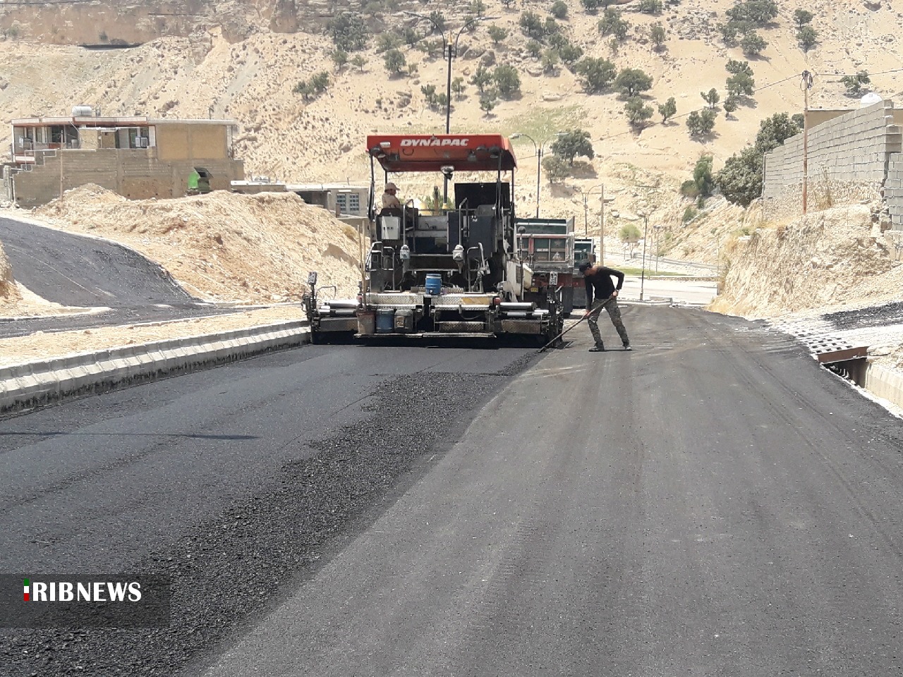 آغاز طرح آسفالت کمربندی شهر قلعه‌رئیسی