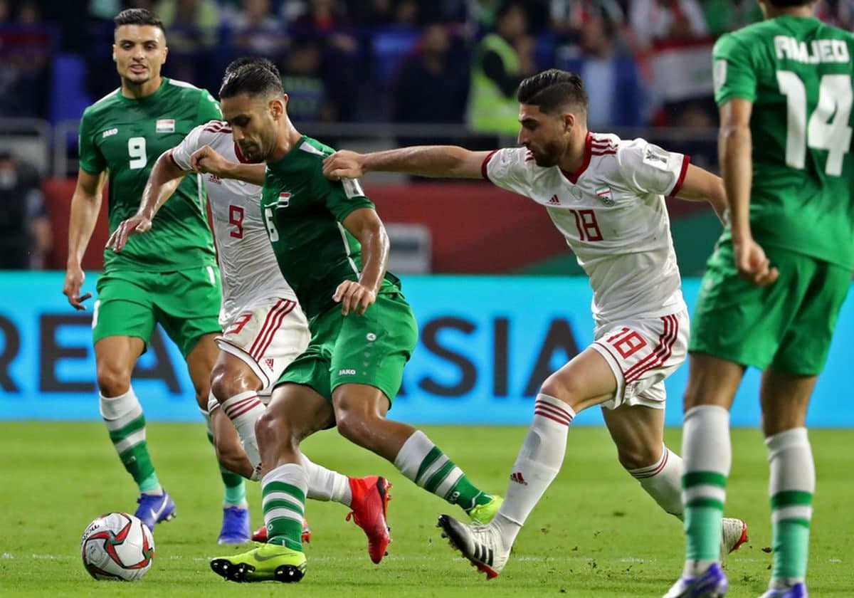 فوتبال عراق و ایران در کشور بی طرف