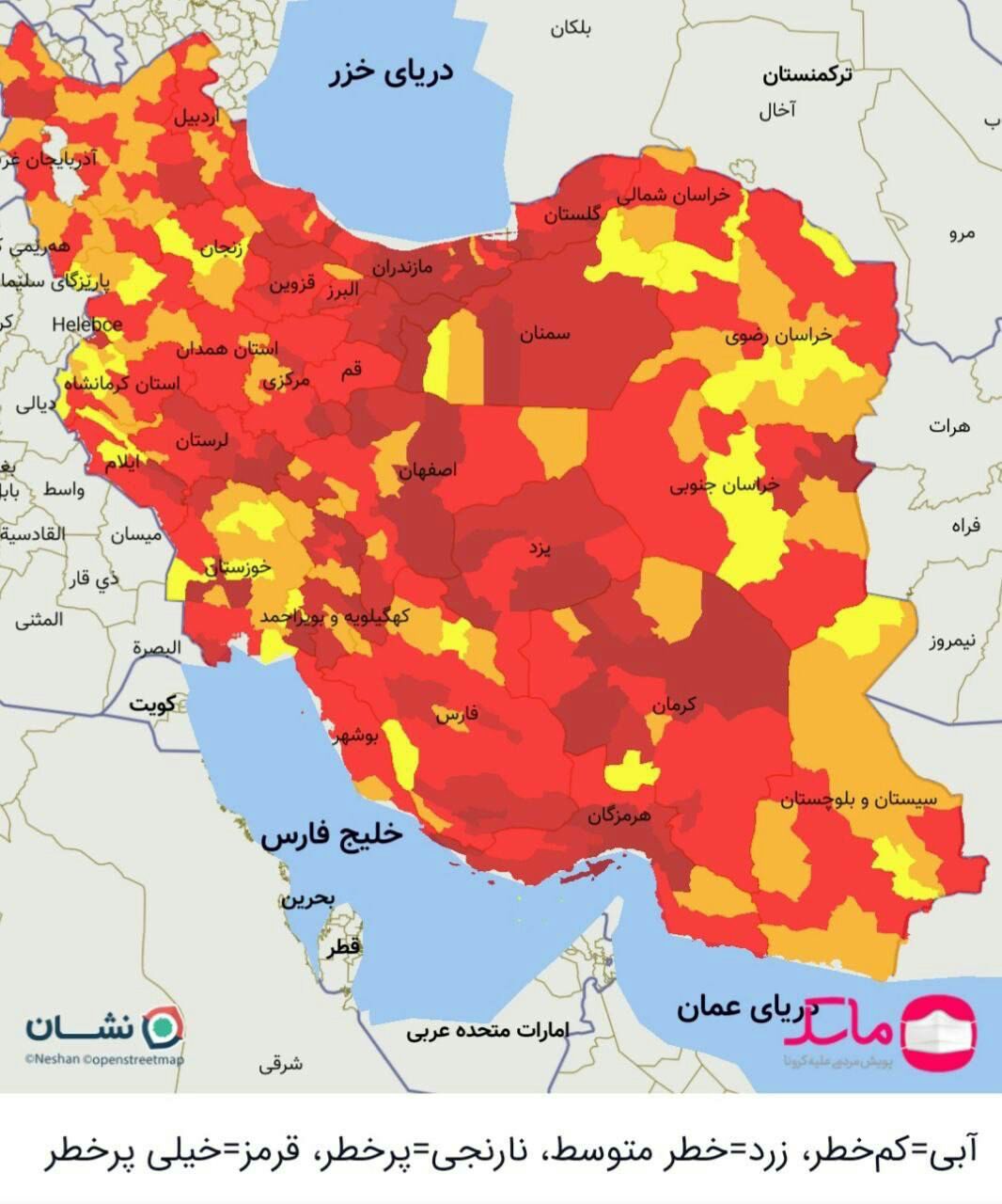 خطر وضعیت قرمز در جنوب غرب خوزستان