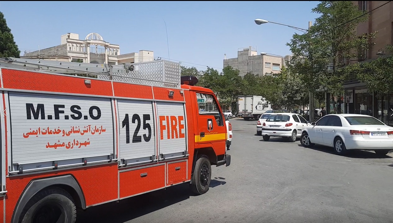 هشدار‌های کرونایی آتش نشانان به شهروندان مشهدی