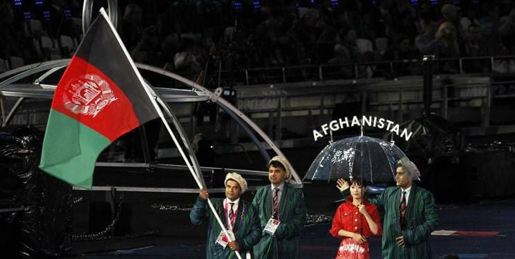 حمل پرچم افغانستان در افتتاحیه پارالمپیک