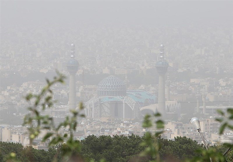 هوای همچنان آلوده ی اصفهان