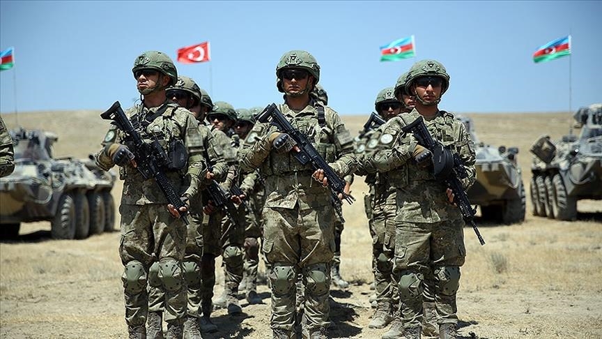 آغاز رزمایش مشترک ترکیه و جمهوری آذربایجان در باکو