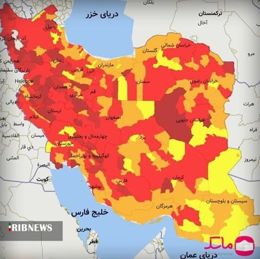 خروج هرمزگان از وضعیت قرمز کرونایی/ فقط میناب قرمز ماند