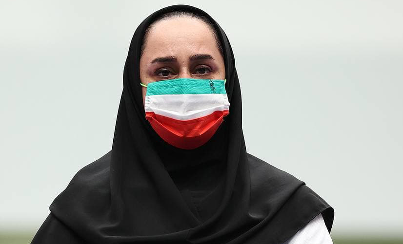 ساره جوانمردی، پرچمدار ایران در مراسم اختتامیه پارالمپیک