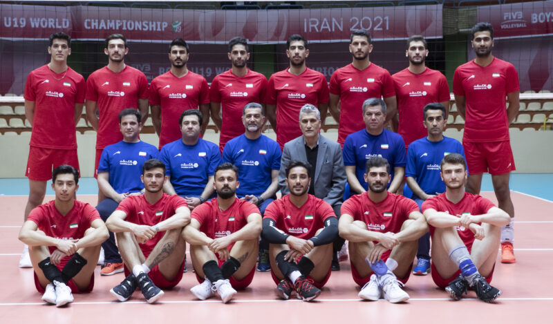ورزشکار گلستانی در تیم ملی والیبال ایران