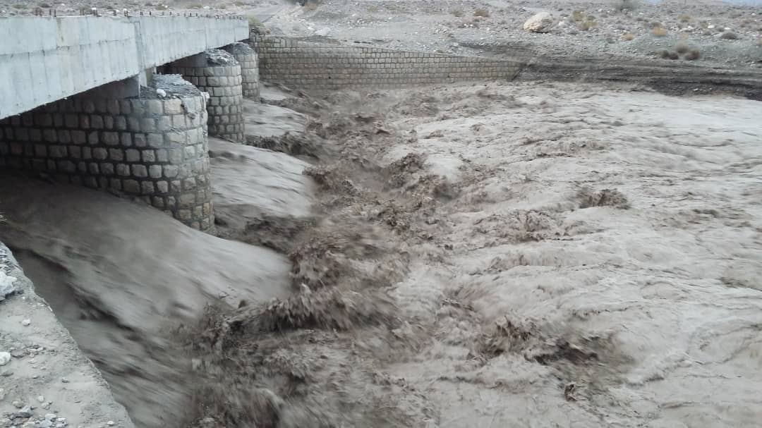 خسارت بارندگی در بخش احمدی حاجی آباد