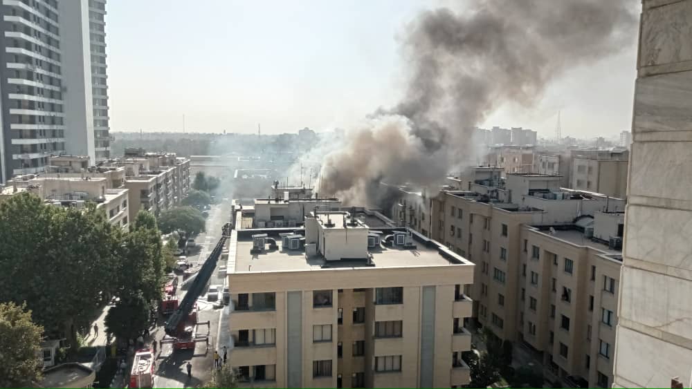 انفجار مجتمع مسکونی در مشهد