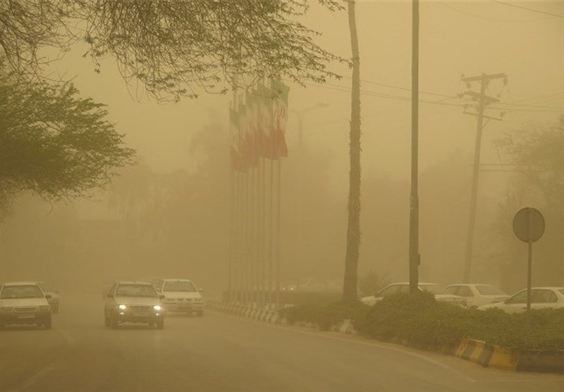 سرعت وزش باد در درح به ۱۱۲ کیلومتر بر ساعت رسید