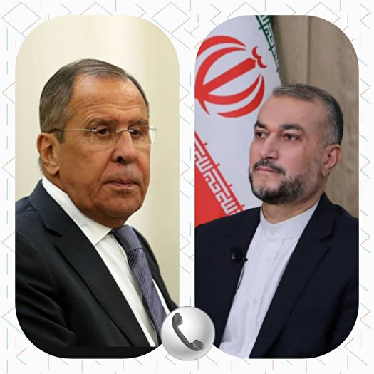 گفتگوی تلفنی وزرای امور خارجه ایران و فدراسیون روسیه