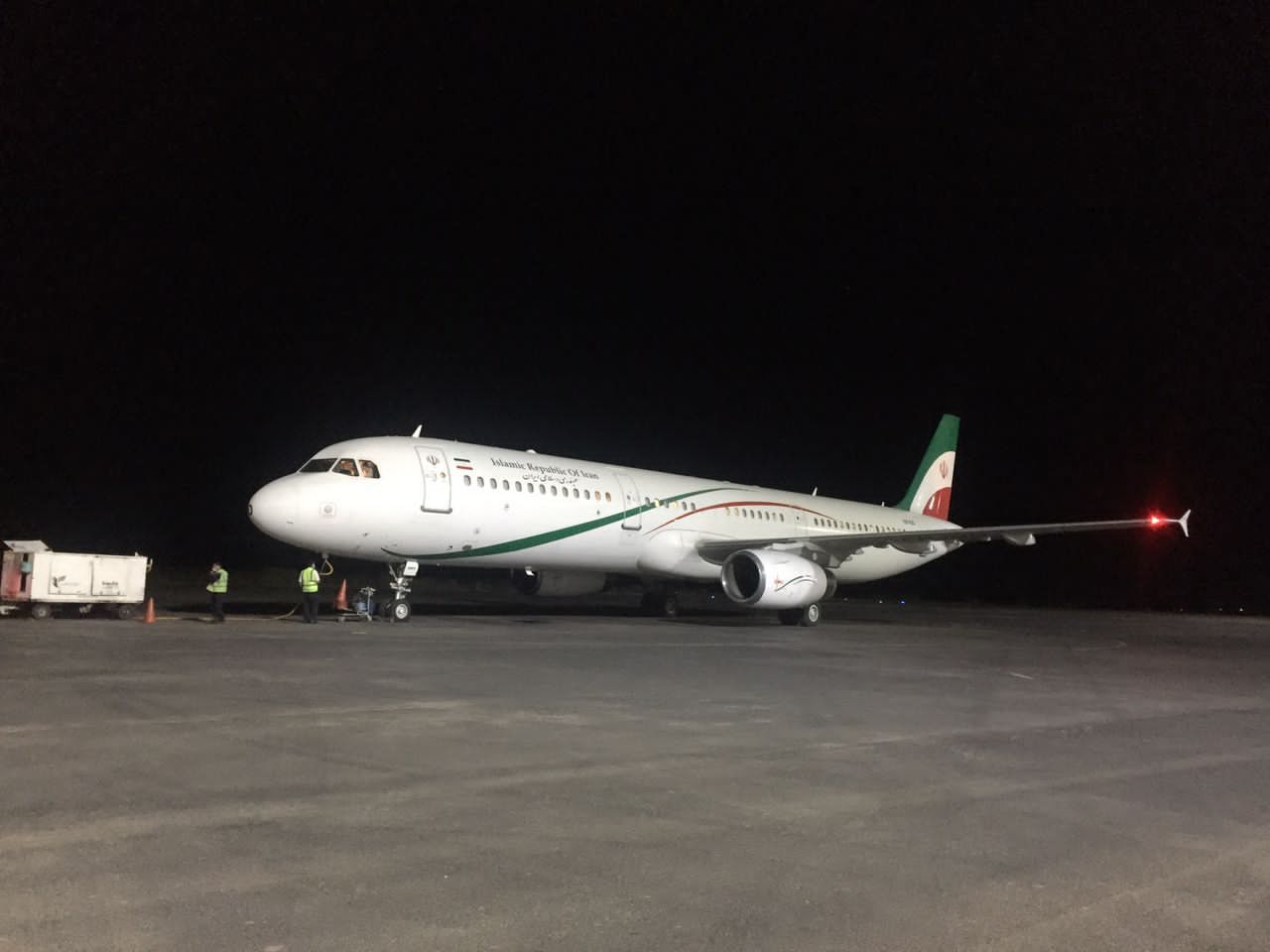 رئیس جمهور دقایقی پیش بیرجند را به مقصد تهران ترک کرد