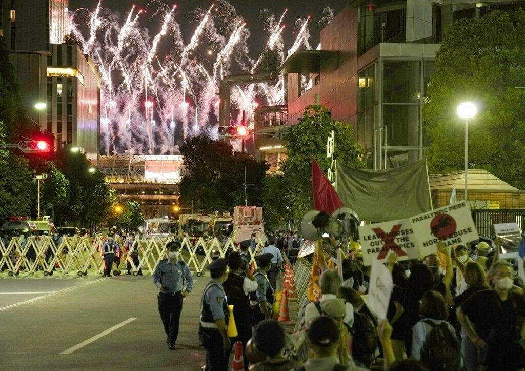 آغاز مراسم افتتاحیه بازی‌های پارالمپیک ۲۰۲۰ توکیو