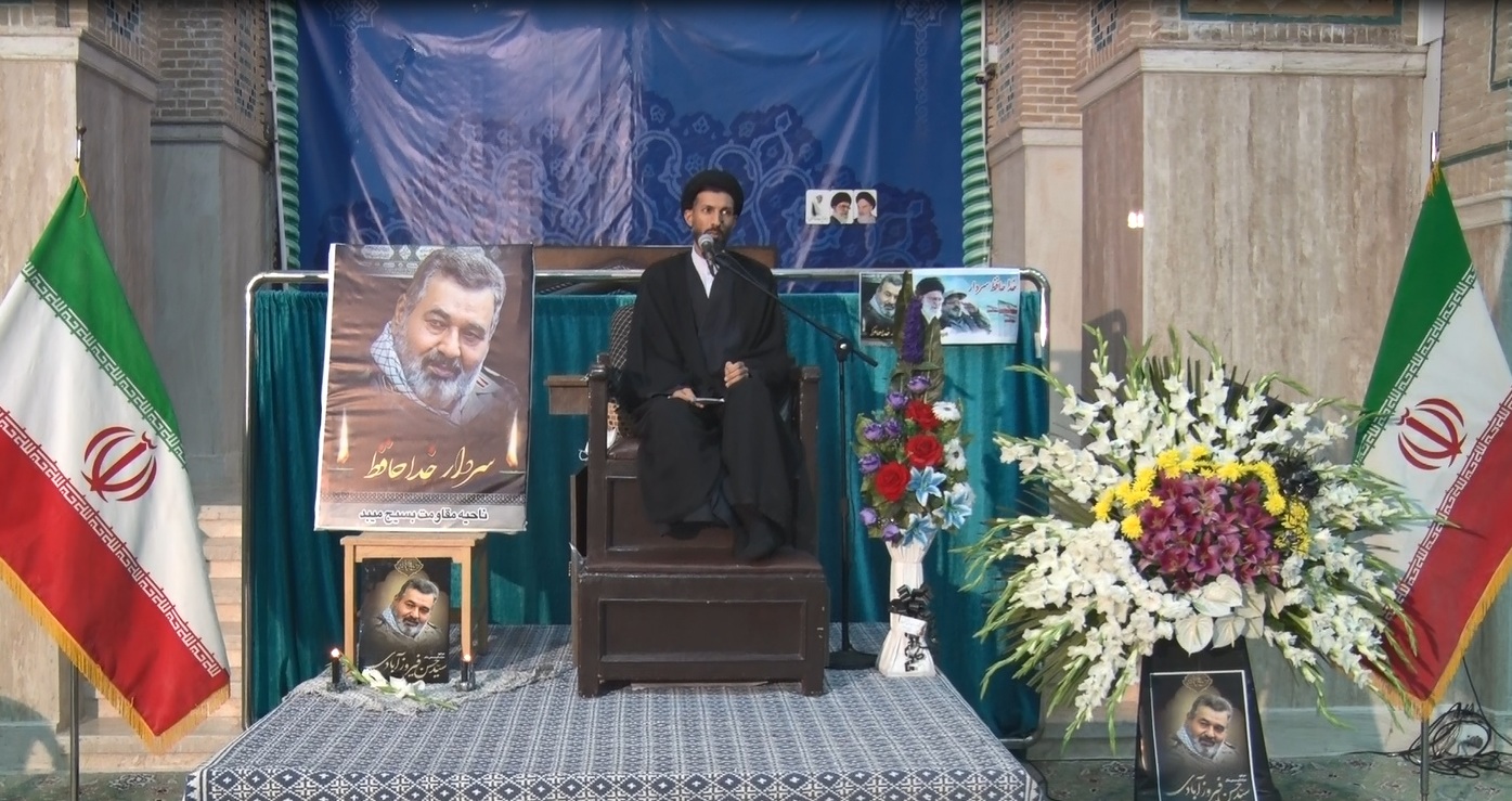 مراسم بزرگداشت سرلشگر حسن فیروزآبادی در میبد