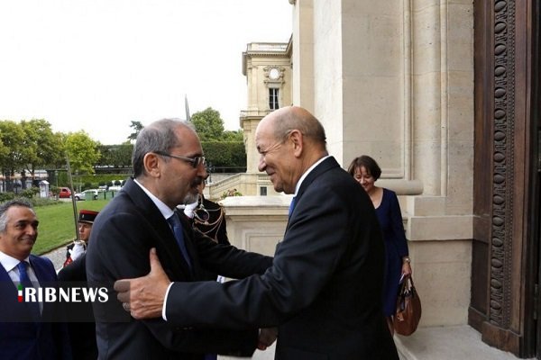 تاکيد وزيران خارجه اردن و فرانسه بر حل بحران سوريه