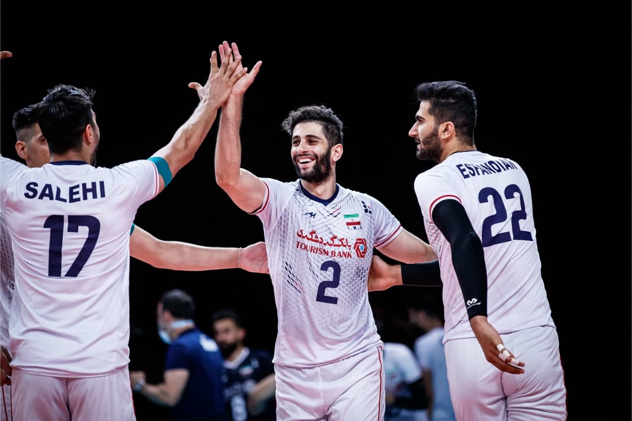 والیبال قهرمانی آسیا‎؛ ایران گام اول را محکم برداشت