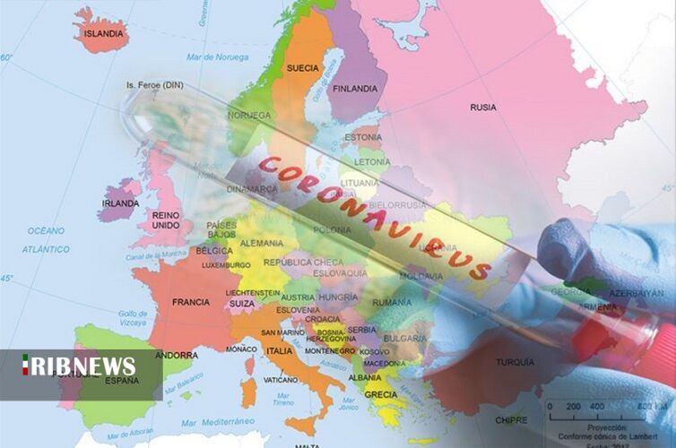 شیوع ویروس کرونا در قاره های اروپا و آمریکا