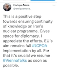 استقبال اتحادیه‌ اروپا از توافق ایران و آژانس اتمی