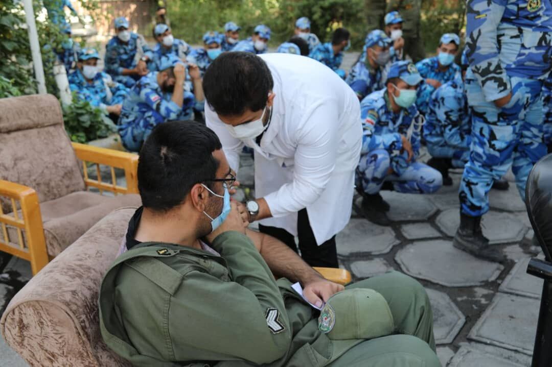 پایان واکسیناسیون سربازان البرزی