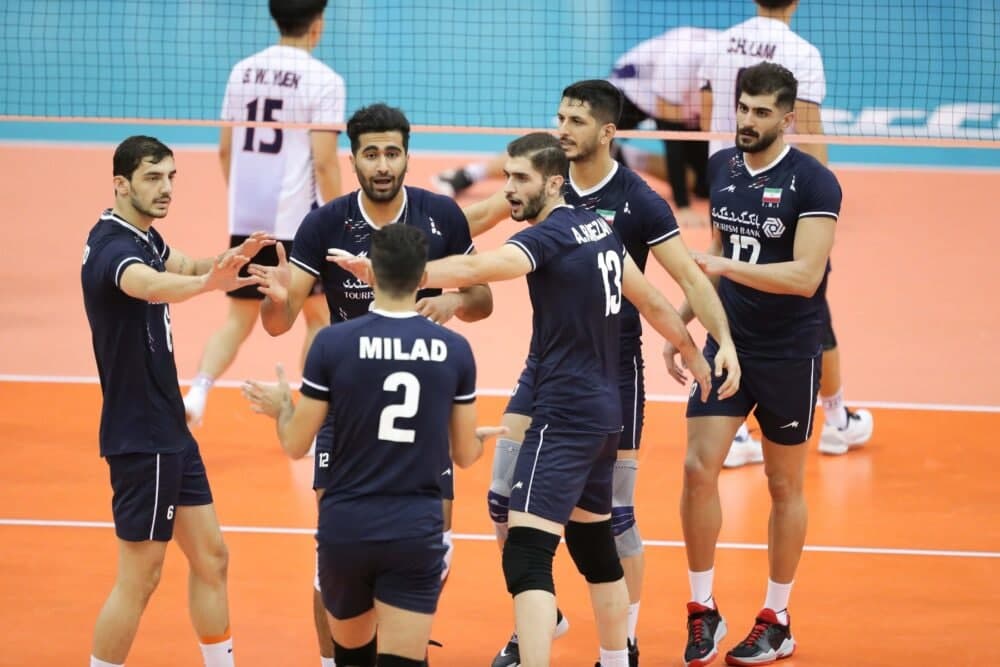 والیبال قهرمانی آسیا؛ چهارمین پیروزی ملی پوشان ایران رقم خورد