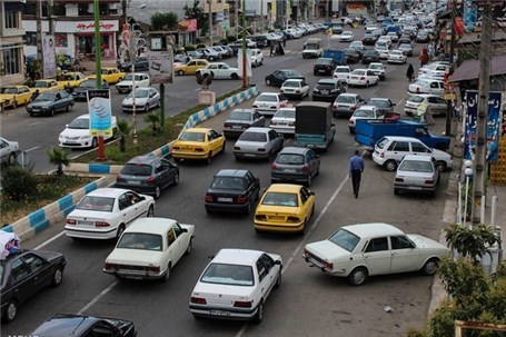 کاهش ترافیک در مرکز شهر ایلام