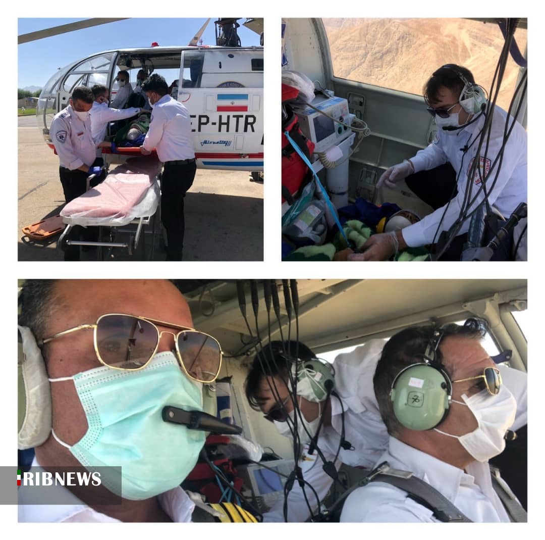 امداد هوایی برای نجات بانوی ۲۲ ساله در گردنه شاه منصوری